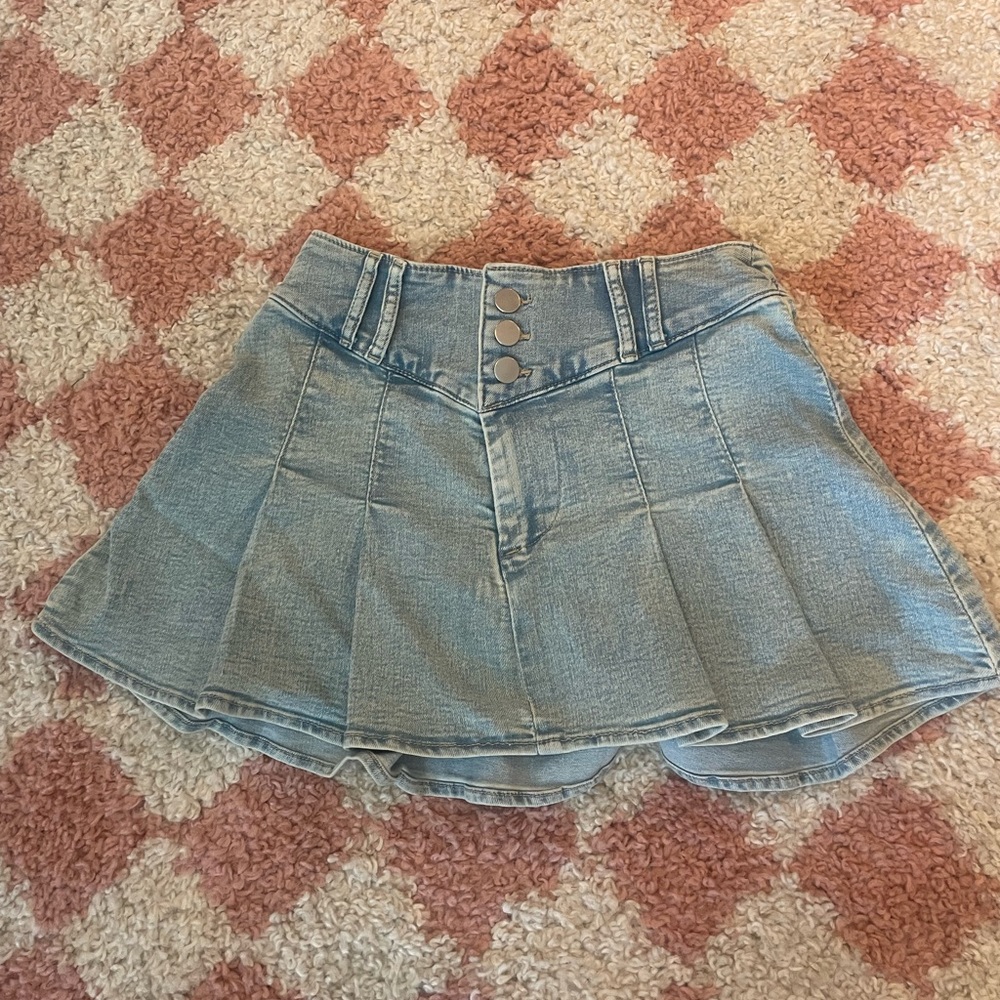 Denim Mini Skirt NWT